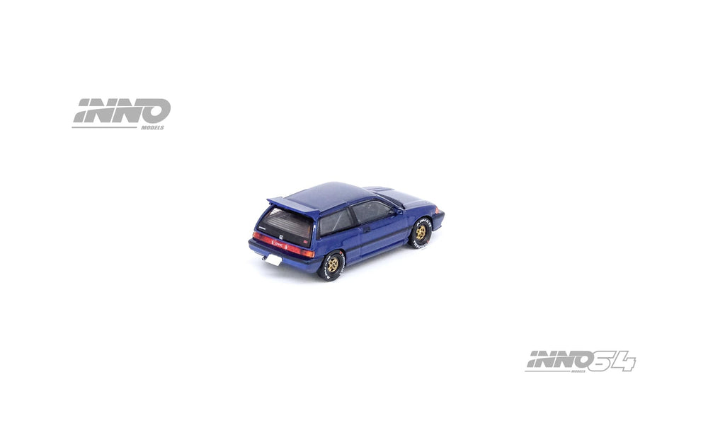 Inno64 1:64 Honda Civic Si E-AT Dark Blue IN64-EAT-DB Rear