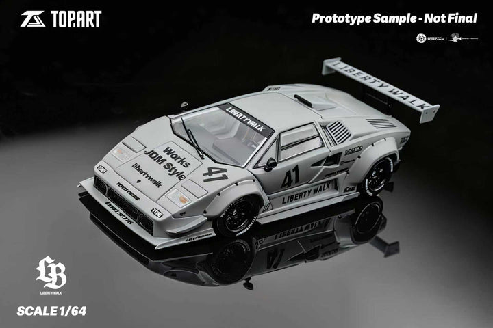 [Preorder] TOPART 1:64 LBWK Lamborghini Countach TAO640007