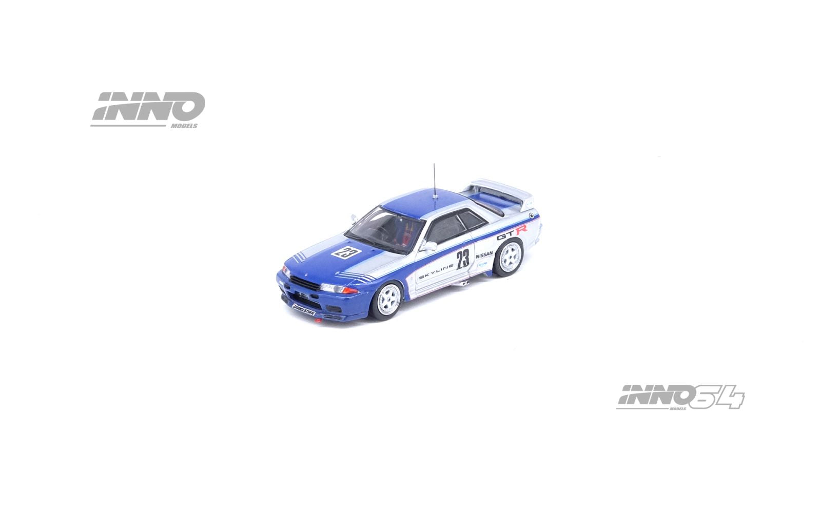 Inno64 1:64 Nissan Skyline GT-R (R32) Gr.A Test Car 1989 – Horizon