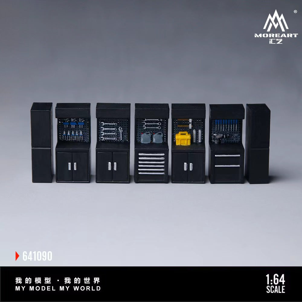 [Preorder] MoreArt 1:64 SCENE ACCESSORY REPAIR WORKBENCH (3 Versions) MO641088/ MO641089/ MO641090