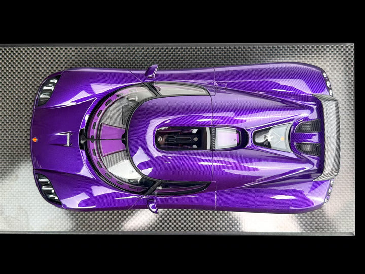 [Preorder] Frontiart 1:18 Koenigsegg CCX  Carbon Purple