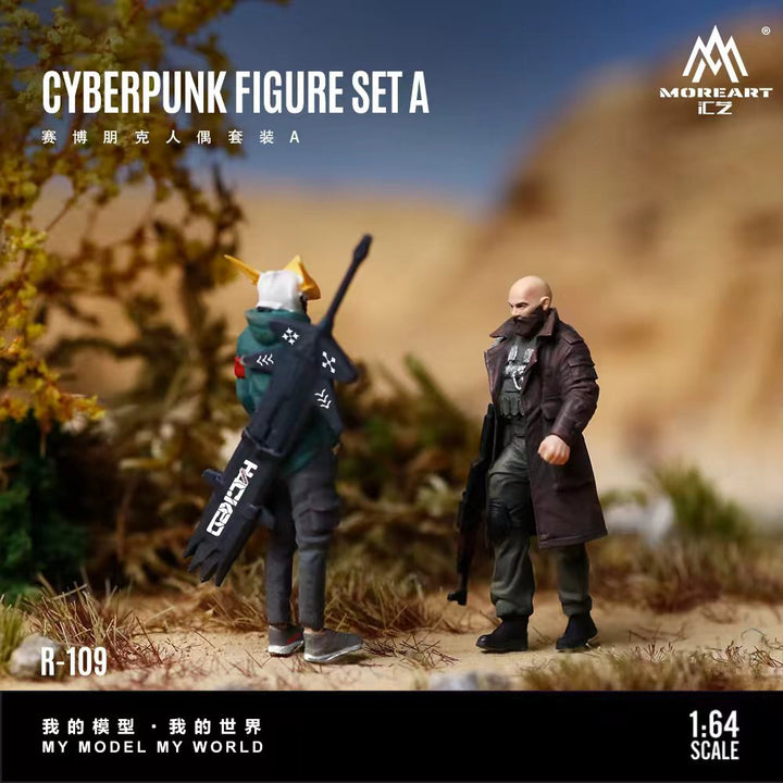 [Preorder] MoreArt 1:64 CYBERPUNK FIGURE SETA MO223109