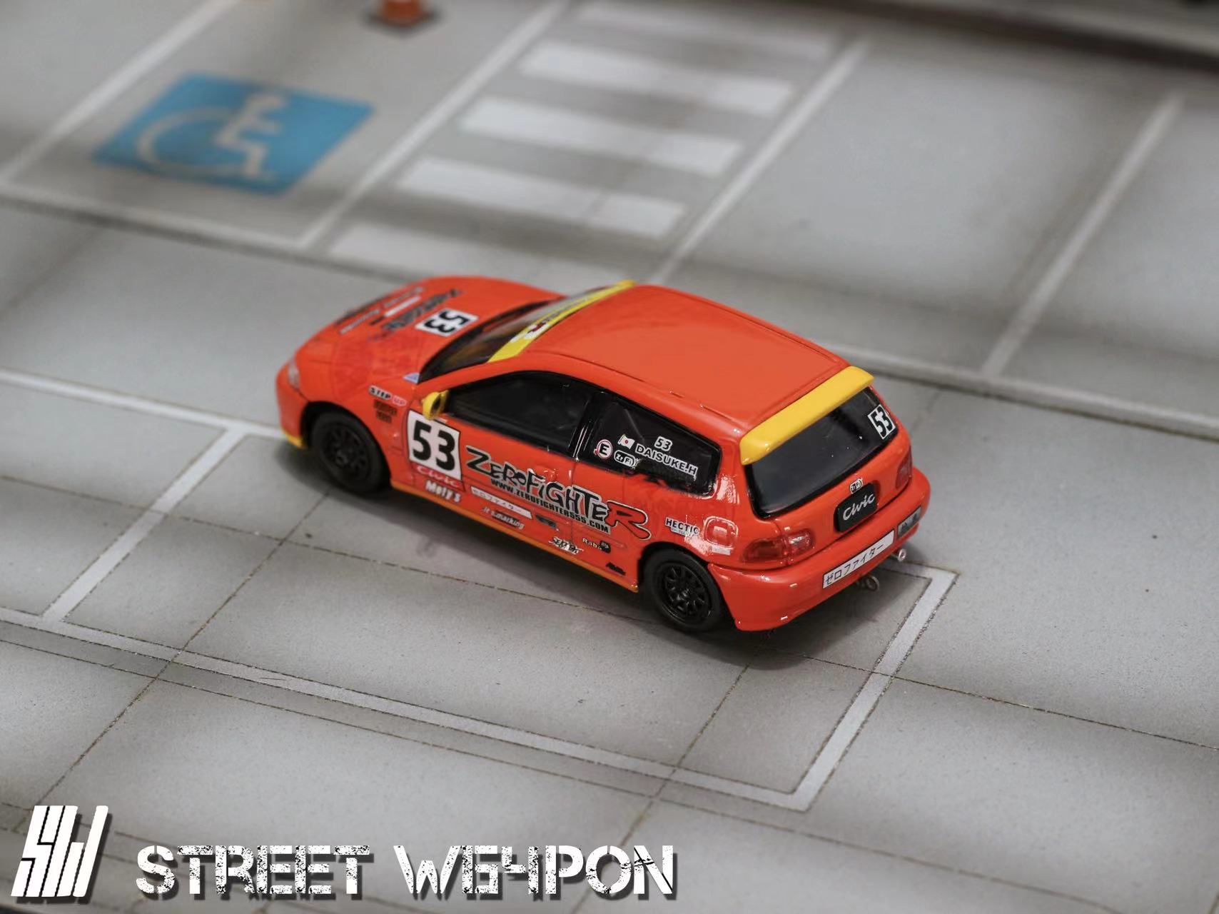 Street Weapon 1:64 Honda Civic EG6 (2 Colours) – Horizon Diecast