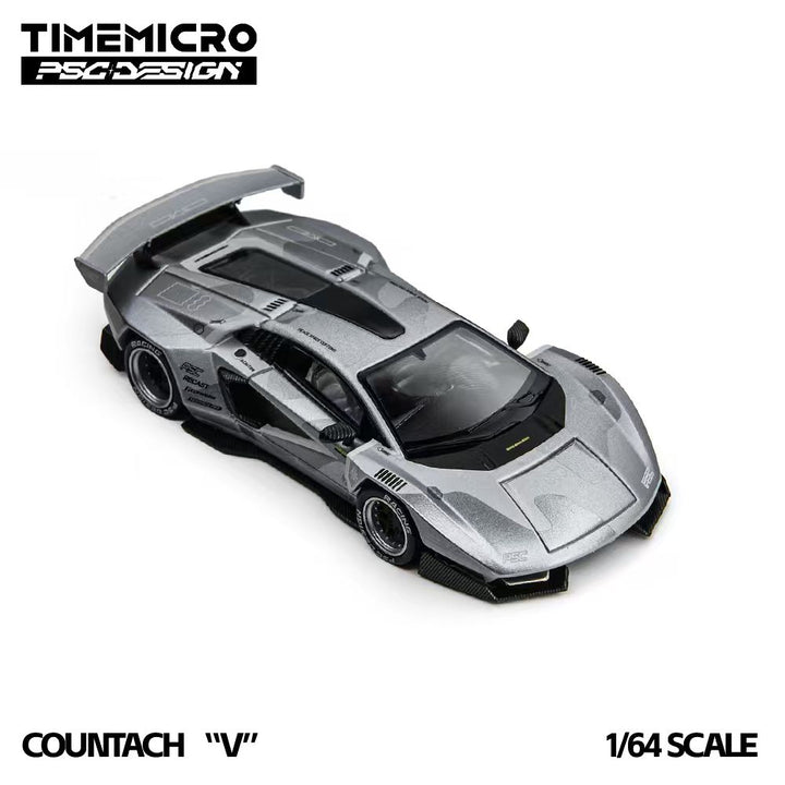 [Preorder] TimeMicro X PSC DESIGN 1:64  Lamborghini  Countach "V" × Gallardo "Lazer" TM647708-D/TM648901-D