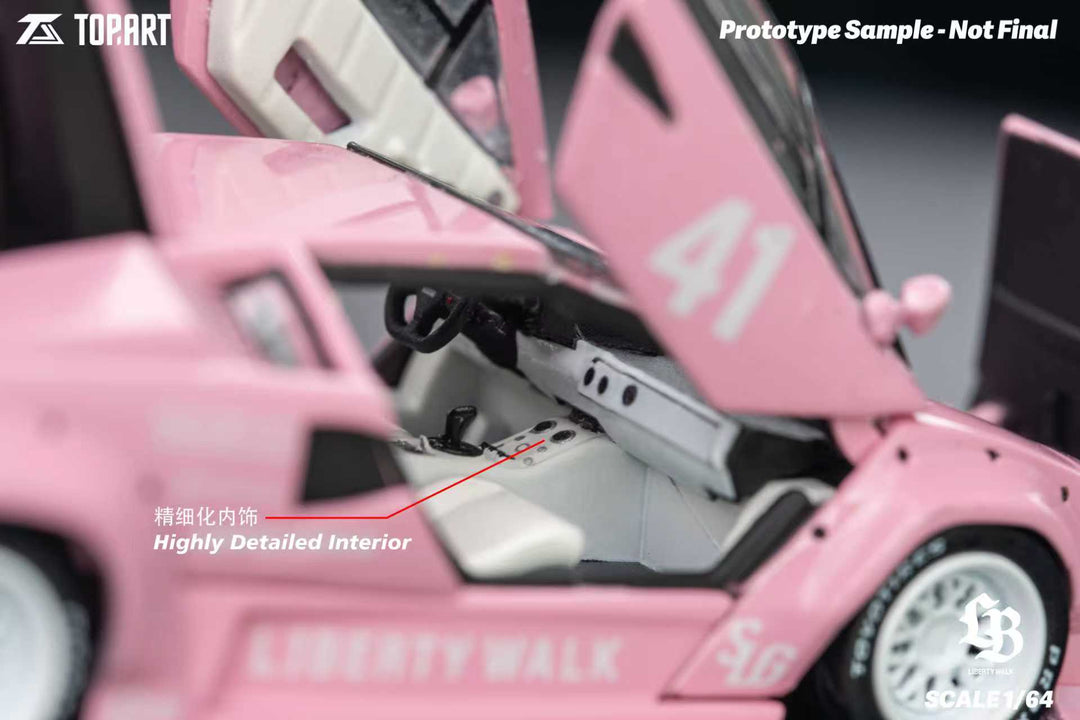[Preorder] TOPART 1:64 LBWK Lamborghini Countach TAO640012