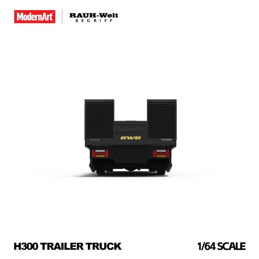 [Preorder] ModernArt 1:64 H300 TRAILER TRUCK RWB Livery MD647260