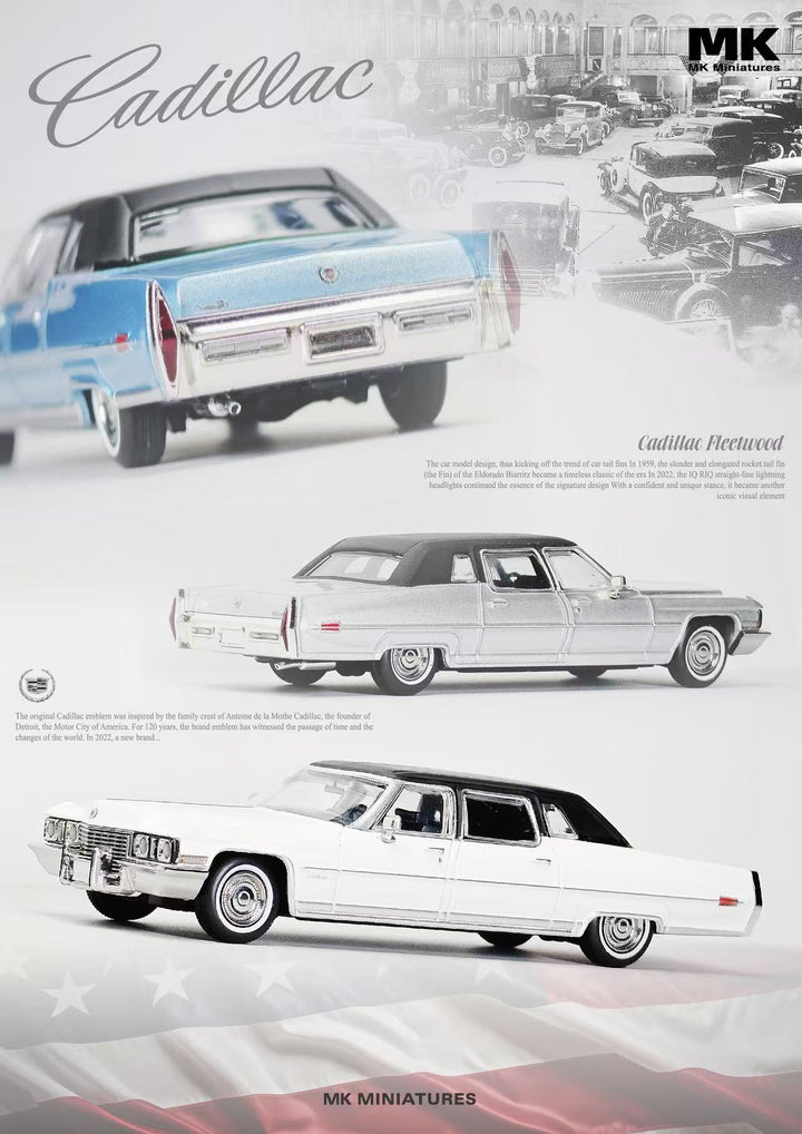[Preorder] MK Miniatures 1:64 Cadillac Series 75 Fleetwood (3 Versions)