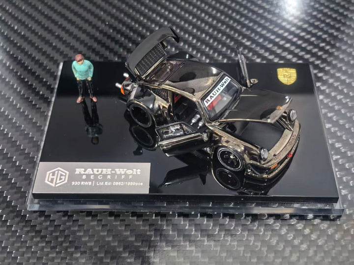 [Preorder] FG 1:64 RWB 930 Chrome Gunmetal Liver + Doll HG6426101
