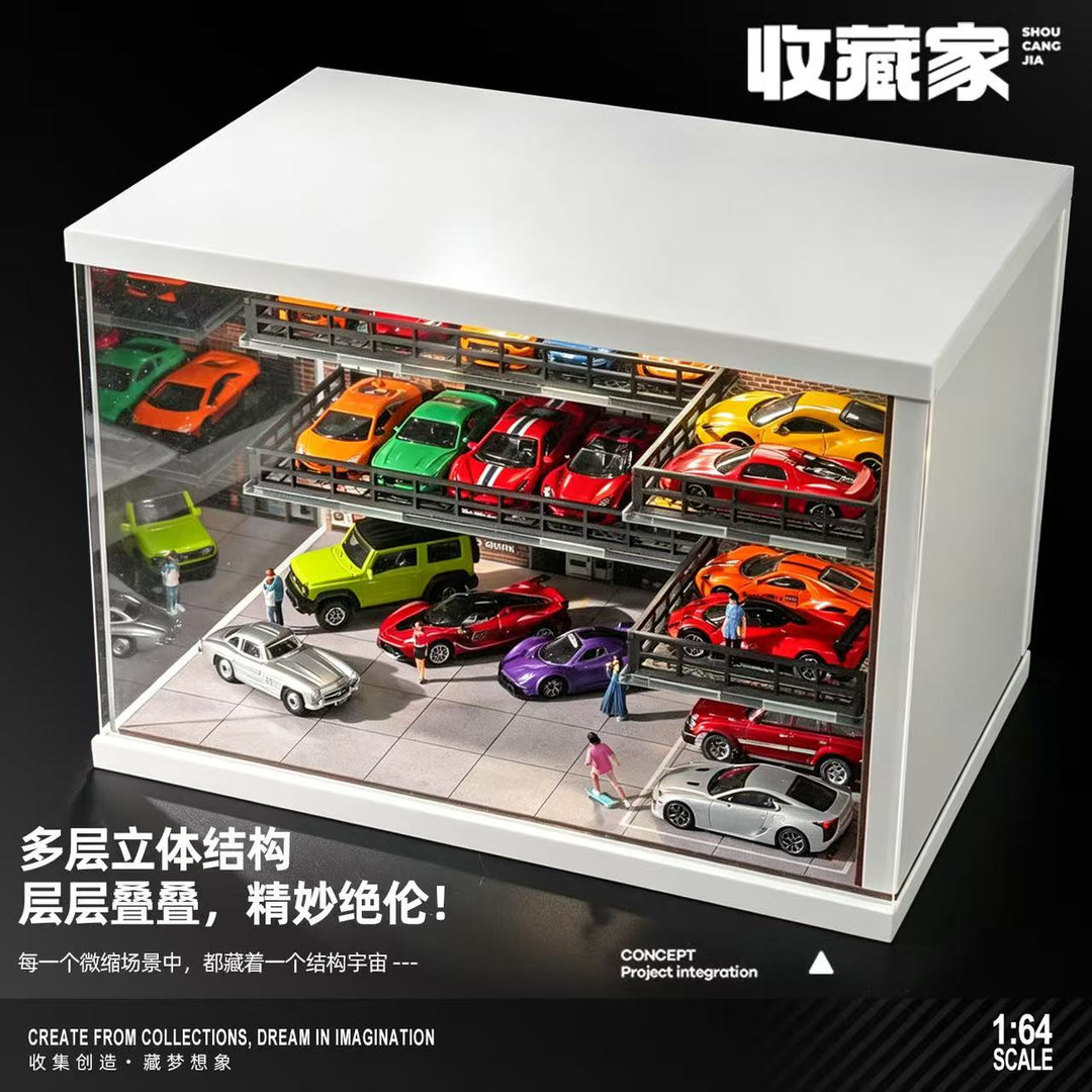 [Preorder] SHOU CANG JIA 1:64 INDUSTRIAL WAREHOUSE SCENE SCJ-82076