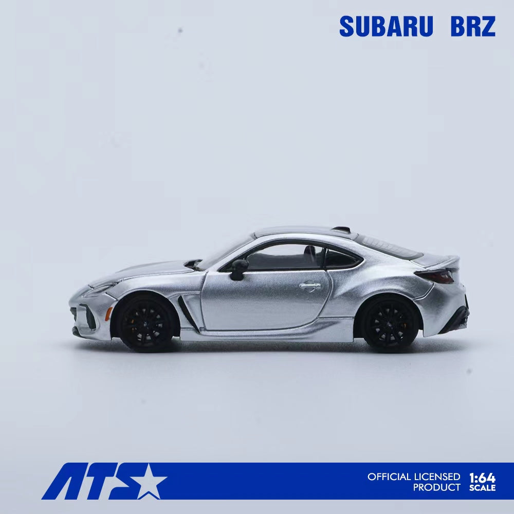 [Preorder] ATS Model 1:64 Subaru BRZ Silver ATS880404