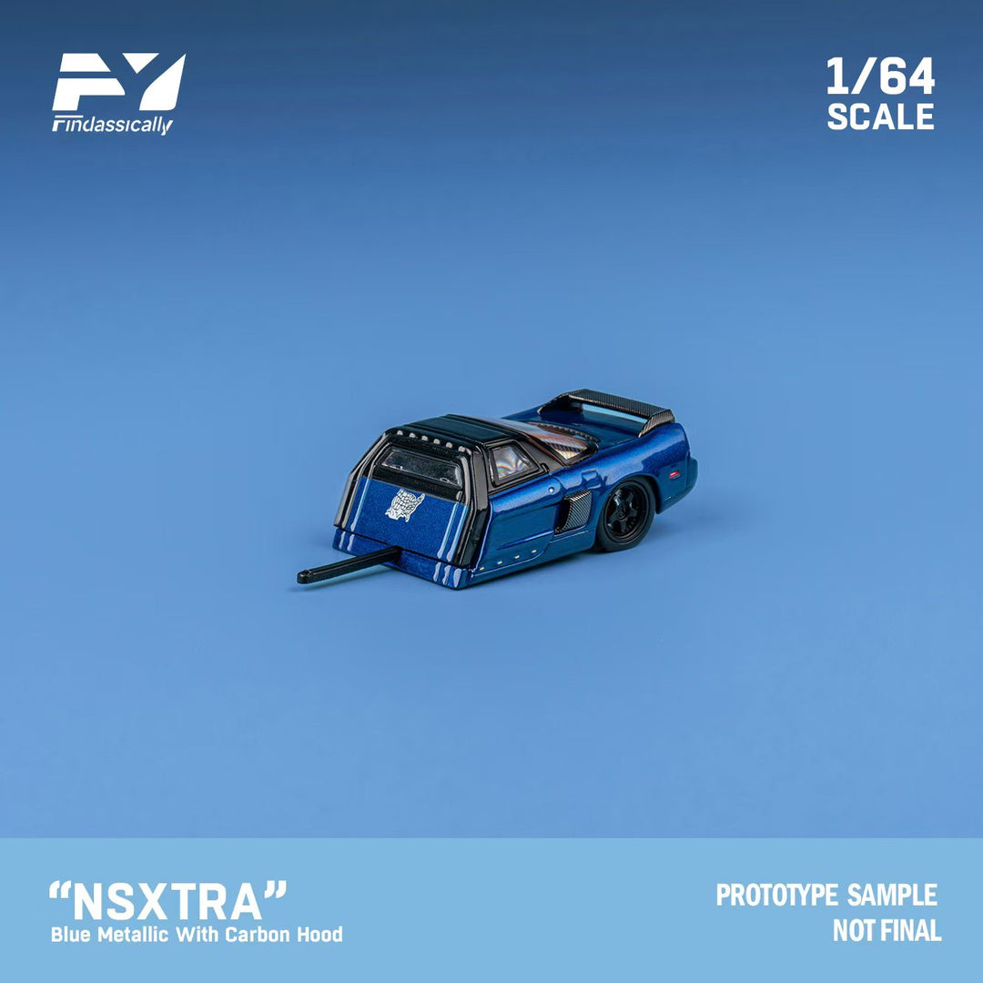 [Preorder] Finclassically 1:64 Honda NSX TRA Transparent Blue (2 Versions)