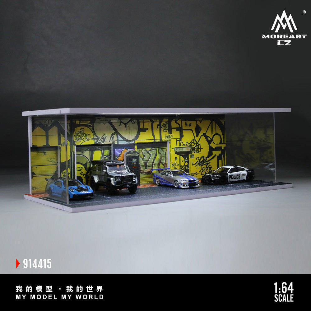 [Preorder] MoreArt 1:64 THEME LIGHTING ASSEMBLY SCENE (3 Versions) MO914413/MO914414/MO914415