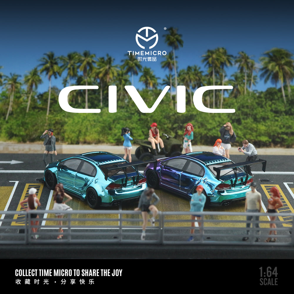 Time Micro 1:64 Honda Civic (2 Colours) – Horizon Diecast