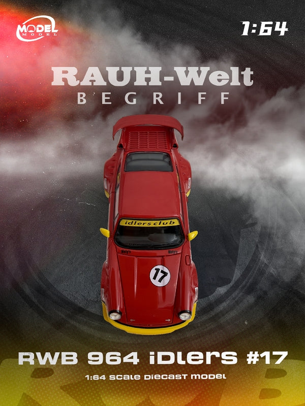 [Preorder] Model Model 1:64 Porsche RWB 993 and 964 Idlers (2 Versions) RWB964-003/RWB930-003