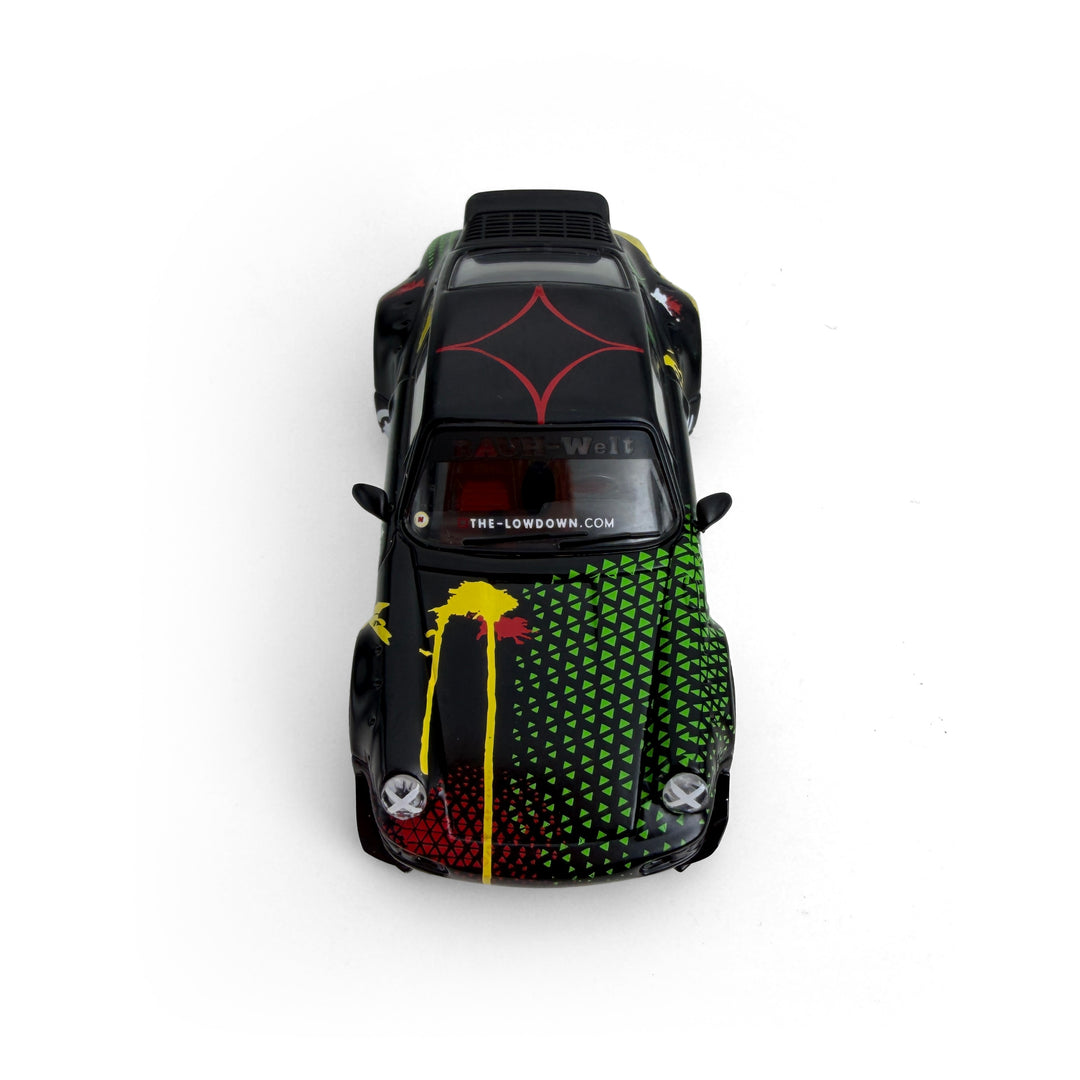 [Preorder] Model model 1:64 Porsche RWB 964 Black Kimera MM64-RWB964-006