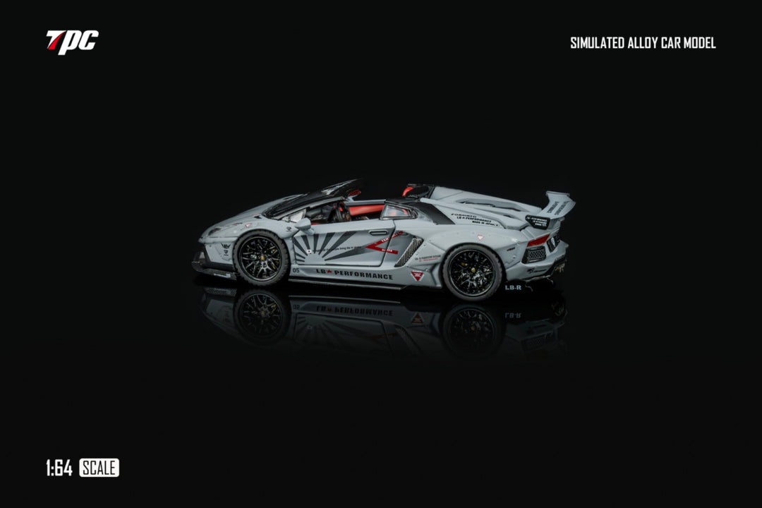 TPC x Rhino Model 1:64 Lamborghini LP720-4 Roadster Wide-Body Modified (2 Versions)