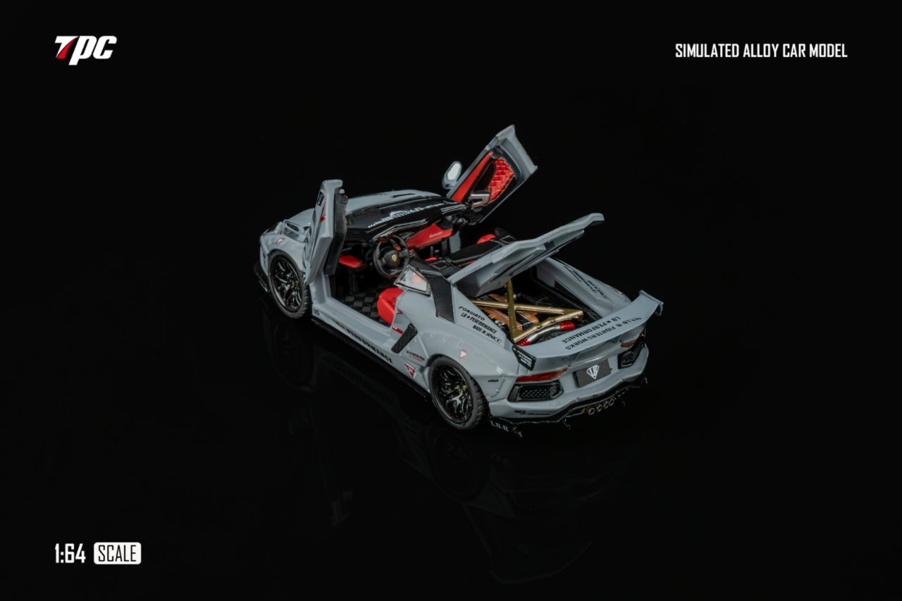 1/64 TPC Rhino アヴェンタドール　LP720-4 LBWK ガルフ TPC x Rhino Model 1:64 Lamborghini LP720-4 Roadster Wide