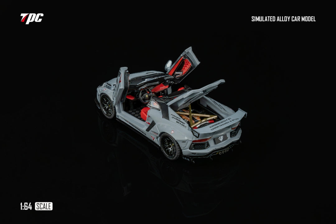 TPC x Rhino Model 1:64 Lamborghini LP720-4 Roadster Wide-Body Modified (2 Versions)