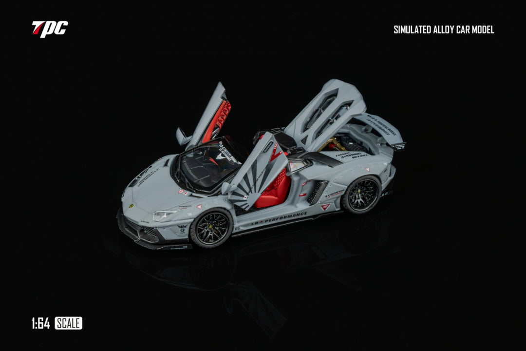 TPC x Rhino Model 1:64 Lamborghini LP720-4 Roadster Wide-Body Modified (2 Versions)