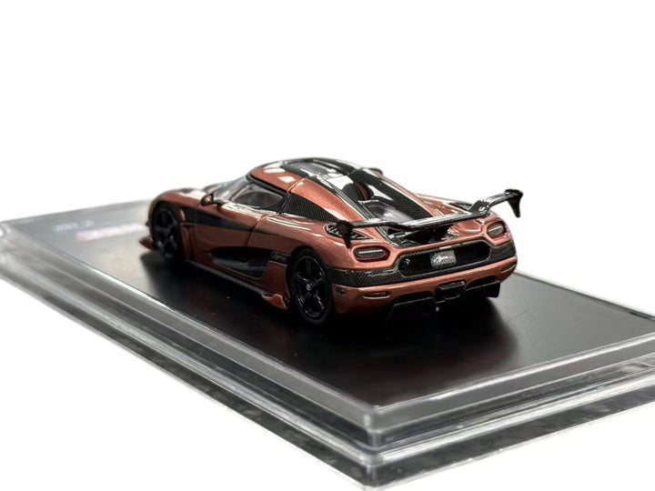 [Preorder] FrontiArt 1:64 HEC exclusive Koenigsegg Agera RS Brown-Gold
