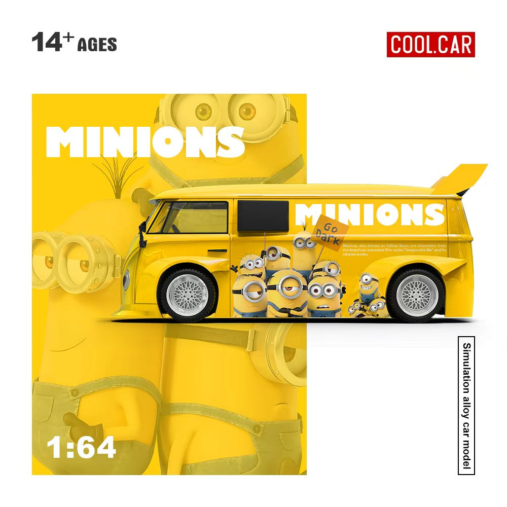 [Preorder] Cool Car 1:64 Volkswagen TI PICKUP Minions Yellow CC642953