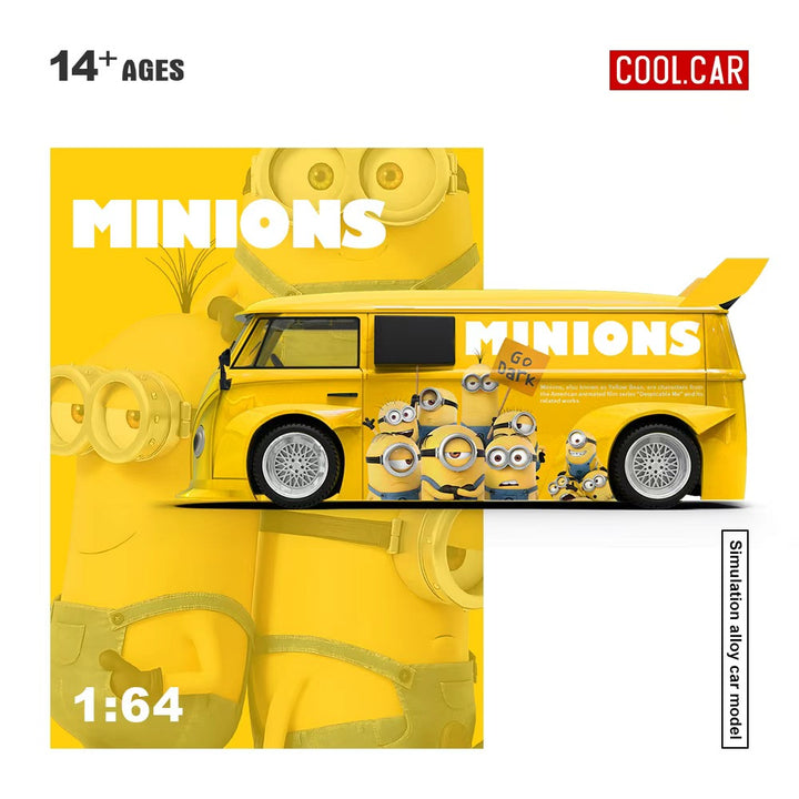[Preorder] Cool Car 1:64 Volkswagen TI PICKUP Minions Yellow CC642953