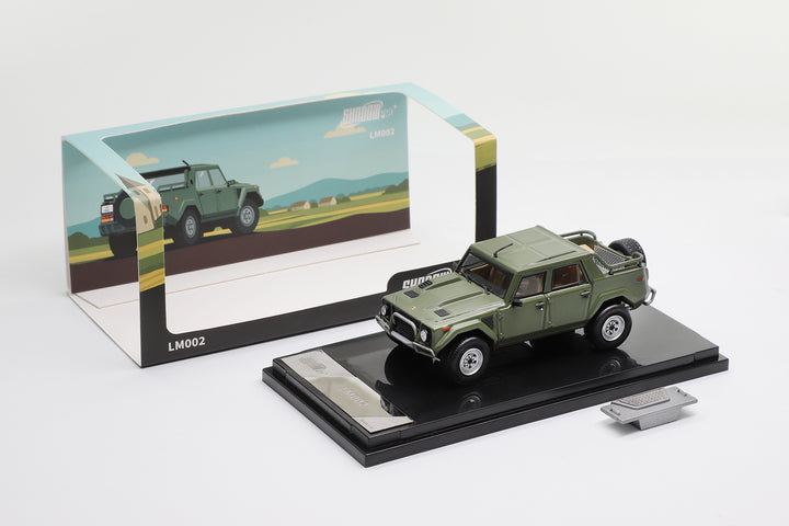 [Preorder] Shadow 1:64  Lamborghini LM002 LHD (2 Colours) KS-094-501/KS-094-502
