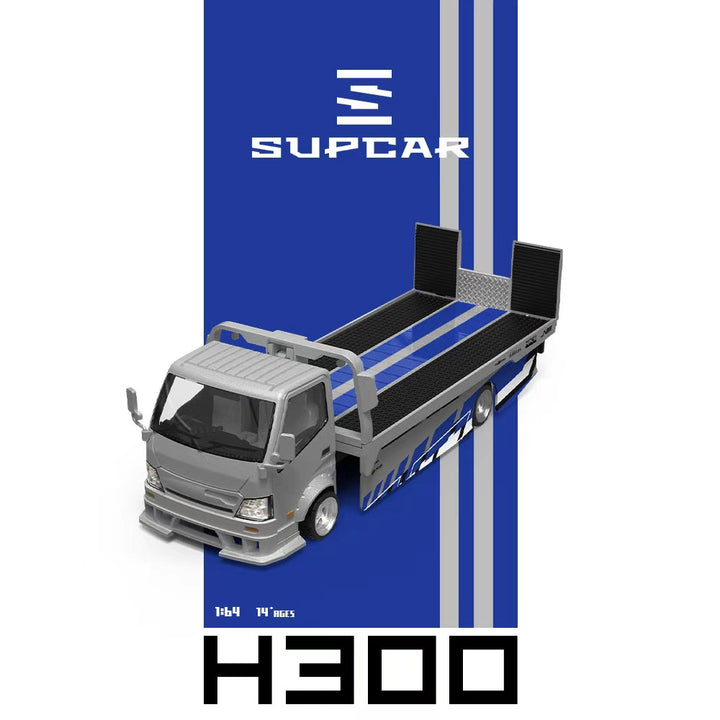 [Preorder] SUPCAR 1:64 H300 Blue&amp;Silver Livery SC647238