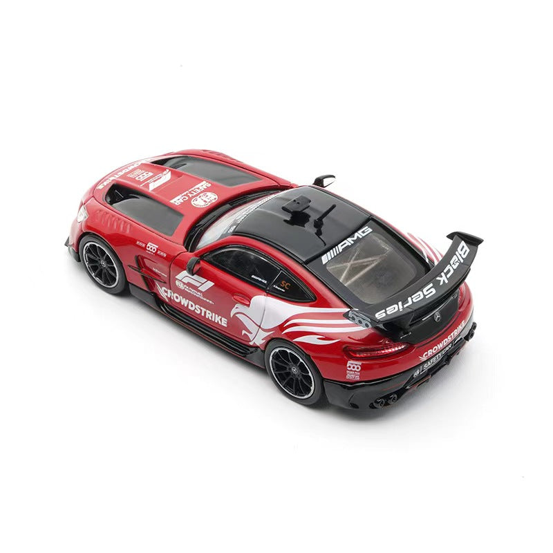 Preorder] HappyCar 1:64 Mercedes AMG GTBlackSeries F1 SAFETYCAR (2
