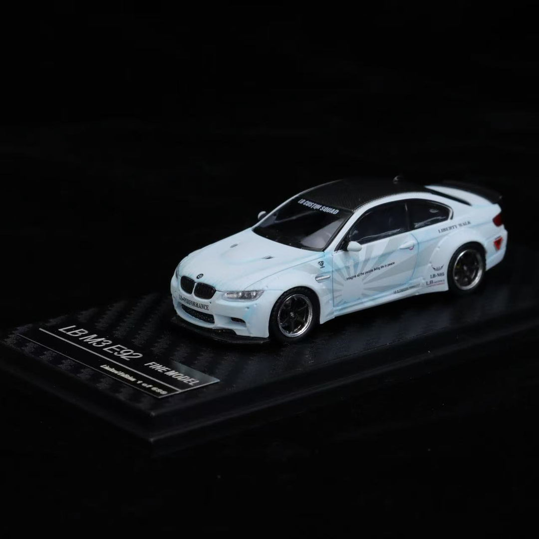 [Preorder] Fine Model 1:64 BMW M3 E92 Denim Blue