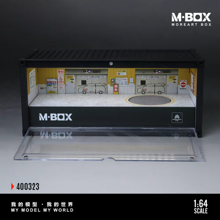 [Preorder] MBOX 1:64 CONTAINER MODEL STORAGE SCENE (2 Versions) MB400323/MB400324