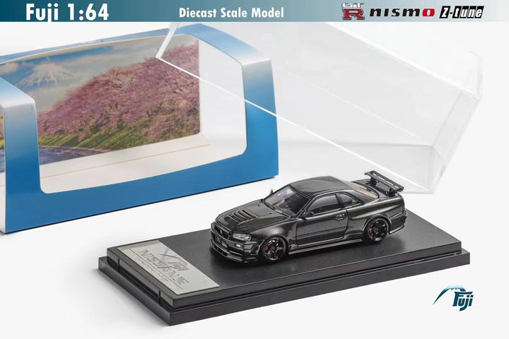 [Preorder] Fuji 1:64 Nissan Skyline GT-R R34 Nismo Z-Tune (3 Colours)