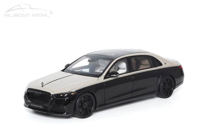 [Preorder] Almost Real 1:18 Mercedes-Maybach S-Class Night Series - 2023 - Mojave Silver/Onyx Black