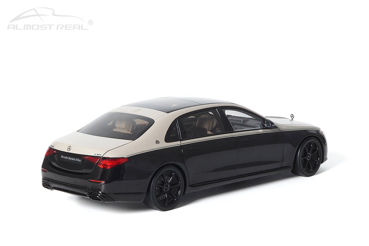 [Preorder] Almost Real 1:18 Mercedes-Maybach S-Class Night Series - 2023 - Mojave Silver/Onyx Black