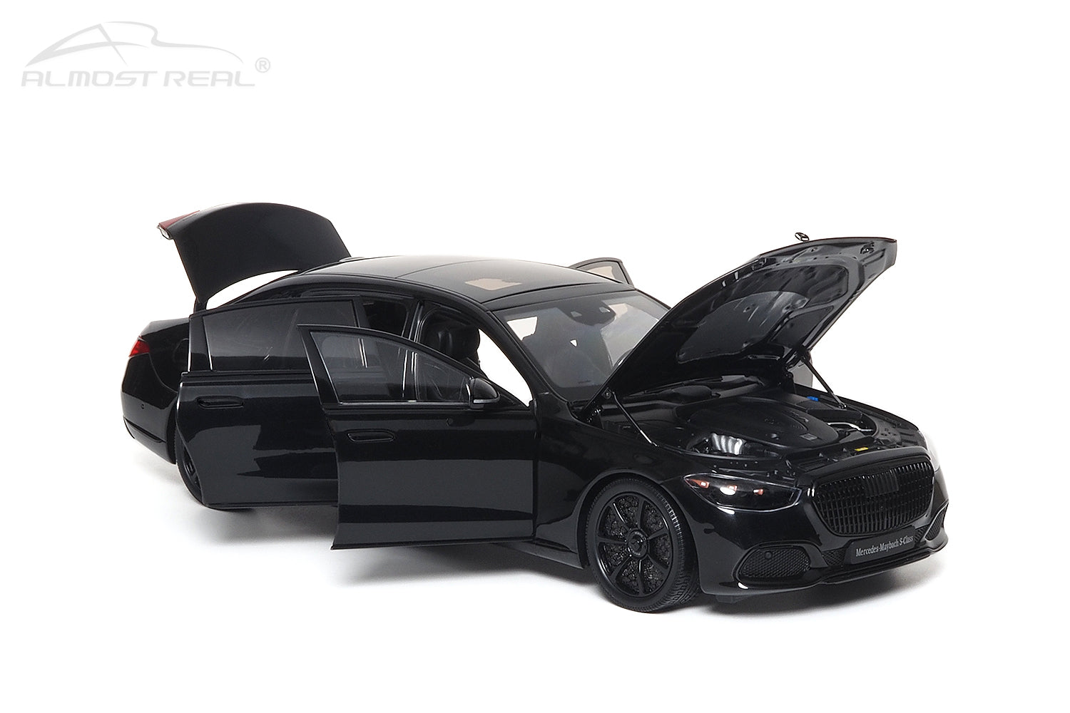 自動車 ALMOST REAL1/18 Mercedes-Maybach S-Class Almost Real Mercedes - Maybach S-Class White 1/18 Diecast Car