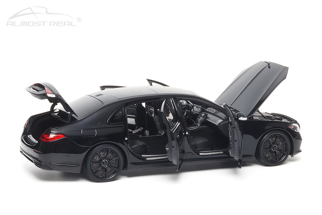 [Preorder] Almost Real 1:18 Mercedes-Maybach S-Class Night Series - 2023 - Obsidian Black