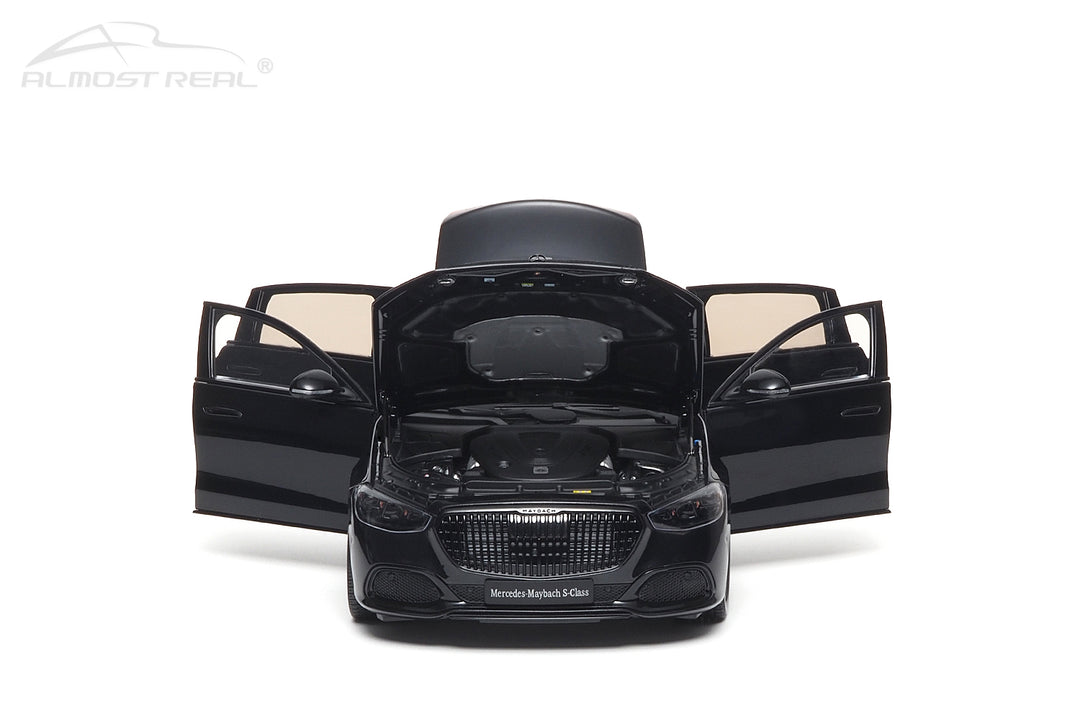 [Preorder] Almost Real 1:18 Mercedes-Maybach S-Class Night Series - 2023 - Obsidian Black