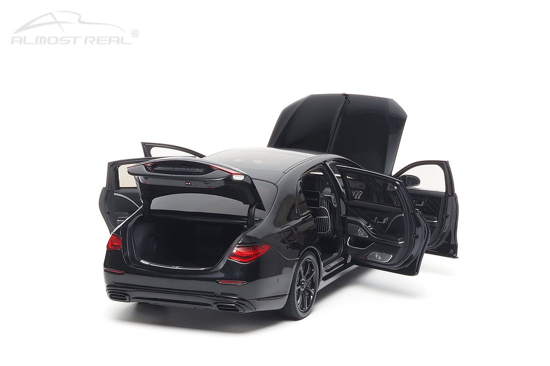 [Preorder] Almost Real 1:18 Mercedes-Maybach S-Class Night Series - 2023 - Obsidian Black