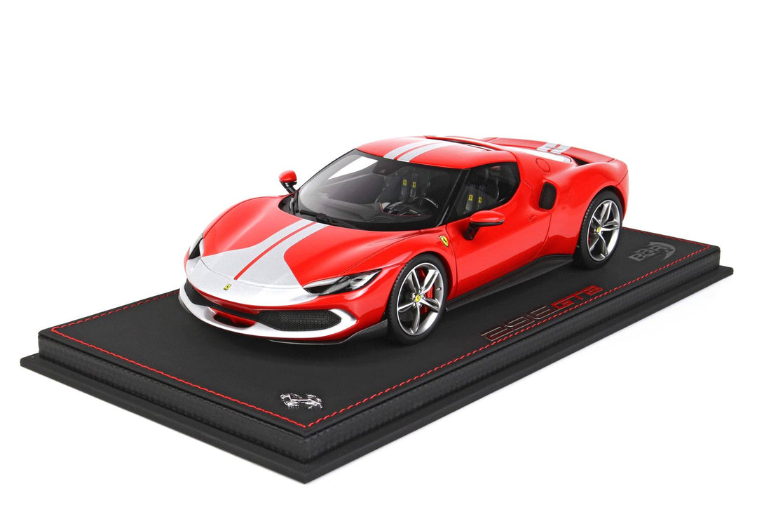 [Preorder] BBR 1:18 Ferrari 296 Assetto Fiorano - red Corsa 322 - P18211D