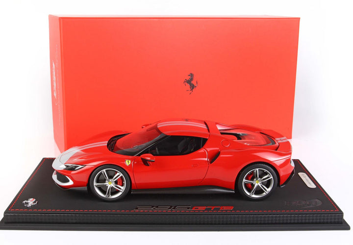 [Preorder] BBR 1:18 Ferrari 296 Assetto Fiorano - red Corsa 322 - P18211D