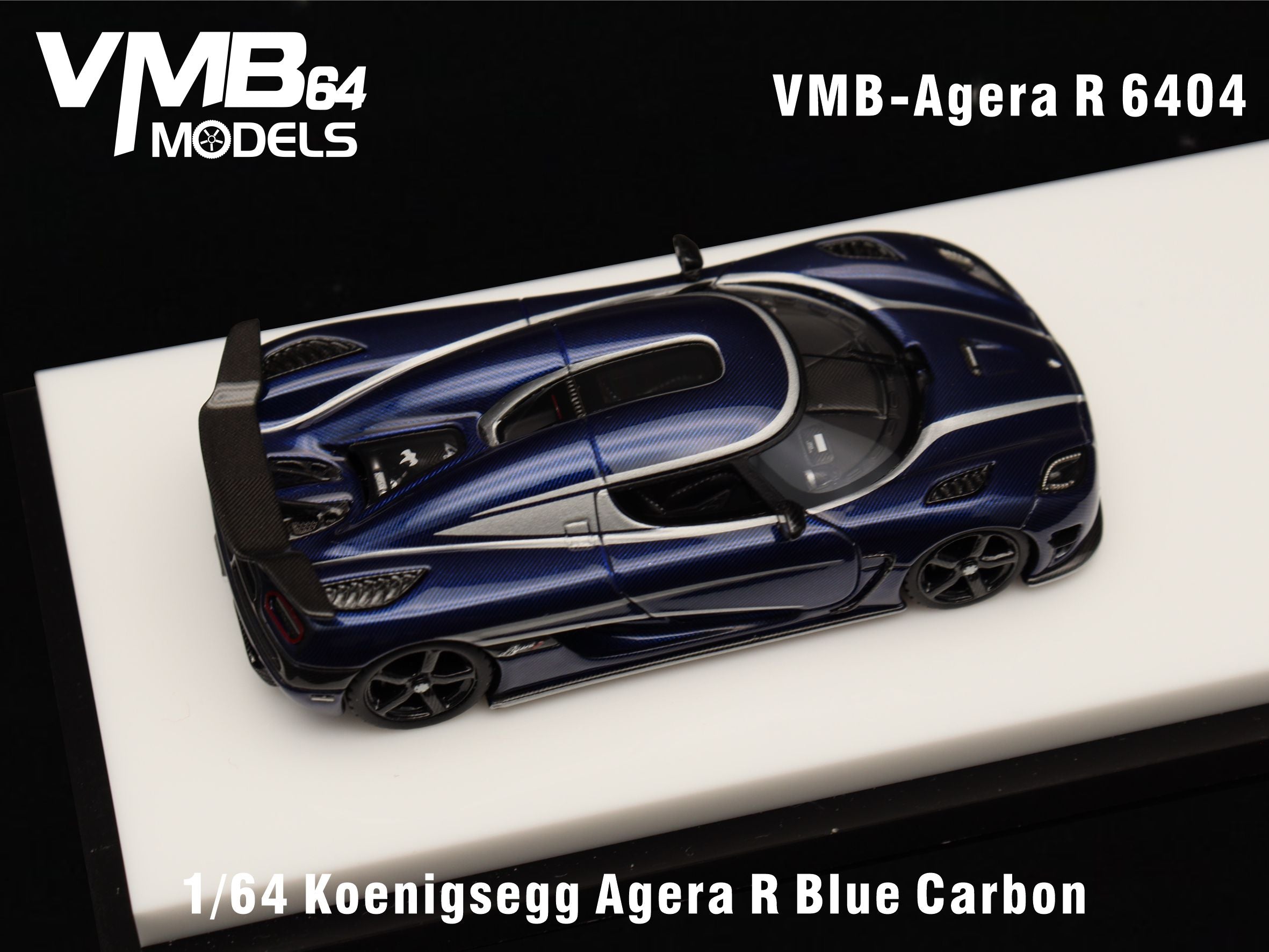 Rさんページ Preorder] VMB 1:64 Koenigsegg Agera R Blue – Horizon Diecast