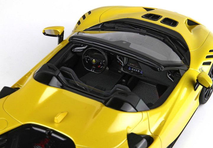 [Preorder] BBR 1:18 Ferrari SF90 XX Spider Yellow Montecarlo - Yellow brakes P18238F1