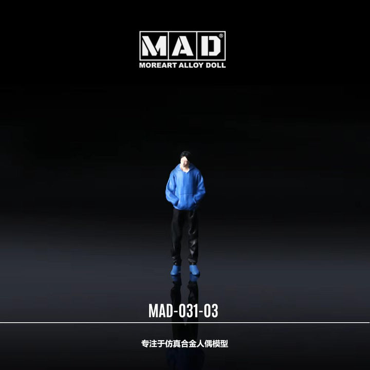 [Preorder] ALLOY MOREART DOLL 1:64 Crossed Arms Doll (3 Colours) MAD031
