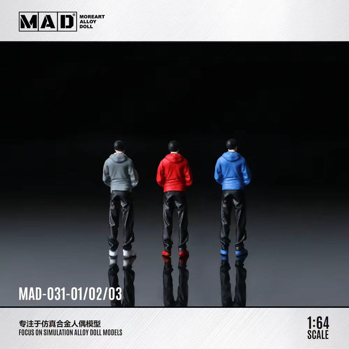 [Preorder] ALLOY MOREART DOLL 1:64 Crossed Arms Doll (3 Colours) MAD031