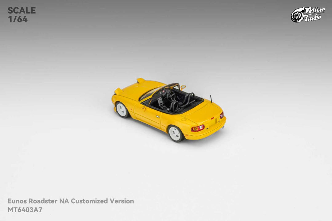 [Preorder] Microturbo 1:64 Mazda MX5 - Metallic Yellow MT6403A7