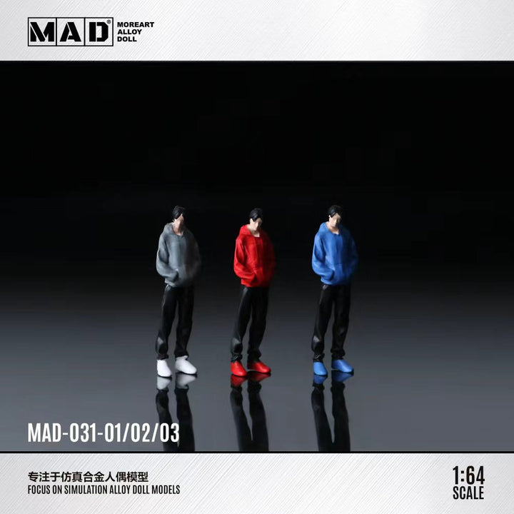 [Preorder] ALLOY MOREART DOLL 1:64 Crossed Arms Doll (3 Colours) MAD031