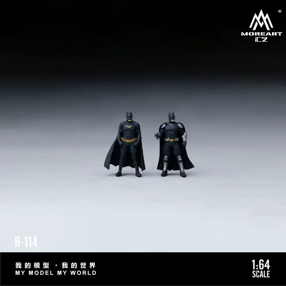 [Preorder] MoreArt 1:64 BATMAN THE DARK KNIGHT ACTION FIGURE SET MO223114
