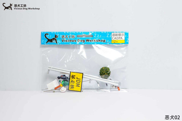 [Preorder] Vicious Dog Workshop 1:64 3 Colours Accessories Scene Set (3 Versions)