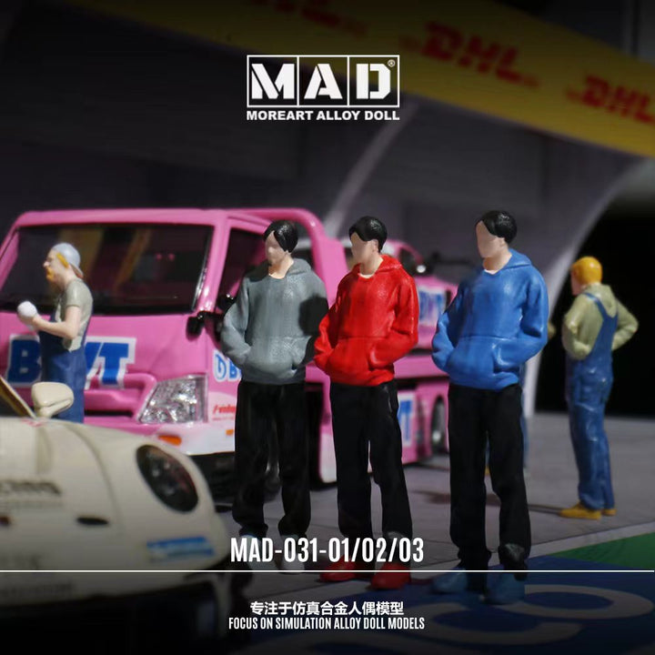 [Preorder] ALLOY MOREART DOLL 1:64 Crossed Arms Doll (3 Colours) MAD031