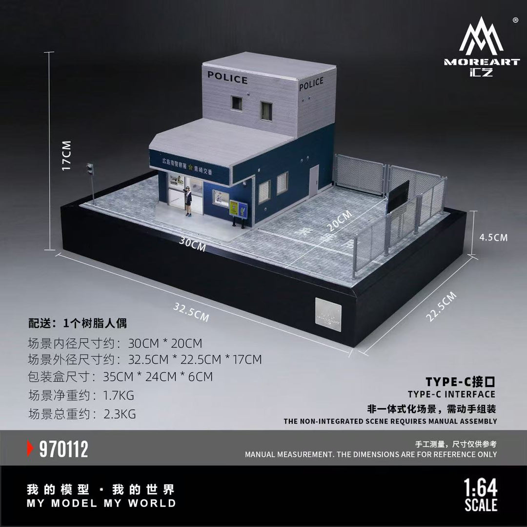 [Preorder] MoreArt 1:64 The Japanese Police Department - Upgraded Version MO970112